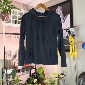 Columbia Fleece Hoodie Womens Medium Gray‎ Long Sleeve Activewear Pullover